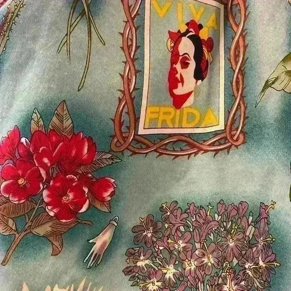 Grace Karin Frieda Kahlo ModCloth Steampunk Rockabilly Pleated Skirt Size XL - Picture 5 of 9